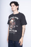 Polera Print negro port & company Talla L 2
