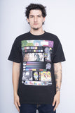 Polera Print negro optima Talla L 1