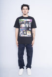 Polera Print negro optima Talla L 4