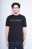 Polera Print negro RE Talla M 1