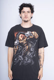 Polera Print negro bay island Talla XL 1