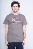 Polera Print gris dom Talla M 1