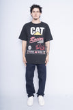 Polera Print negro checkered flag sprt Talla L 4