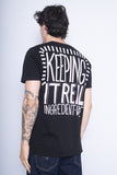 Polera Print negro CHIPOTLE Talla M 3