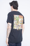 Polera Print negro killer acid Talla L 3