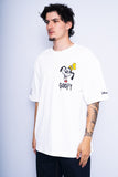 Polera Print blanco DISNEY X H&M Talla M 2