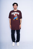 Polera Print burdeo SUPER MARIO Talla XXL 4