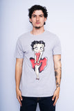 Polera Print gris BETTY BOOP Talla M 1