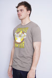 Polera Print gris the simpsons Talla M 2