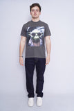 Polera Print grafito comfort colors Talla M 4