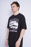 Polera Print negro Alstyle Talla XL 2