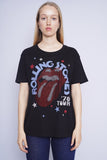 Polera Print negro the rolling stone Talla M 1