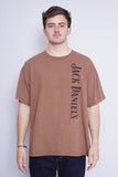 Polera Print café jack daniel´s Talla XL 1