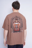 Polera Print café jack daniel´s Talla XL 3
