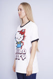Polera Print blanco AEROPOSTALE Talla L 2