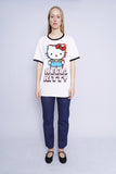 Polera Print blanco AEROPOSTALE Talla L 4