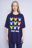 Polera Print azul DISNEY Talla 2XL 1