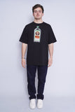 Polera Print negro USTS Talla XL 4