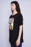 Polera Print negro AYYLIEN Talla L 2