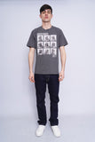 Polera Print gris teestyled Talla L 4
