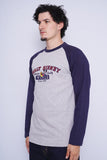 Polera Print bicolor nostalgic Talla TU 2