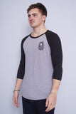 Polera Print bicolor VANS Talla M 2