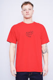 Polera Print rojo piraña joe Talla L 1