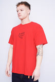 Polera Print rojo piraña joe Talla L 2