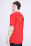 Polera Print rojo piraña joe Talla L 3