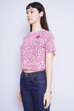 Polera Print multicolor converse Talla L 2