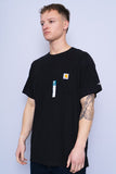 Polera Print negro Carhartt Talla L 2