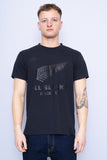 Polera Print negro ADIDAS Talla M 1