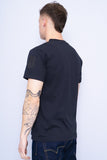 Polera Print negro ADIDAS Talla M 3