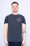 Polera Print negro ALLSAINTS Talla XS 1