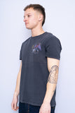 Polera Print negro ALLSAINTS Talla XS 2