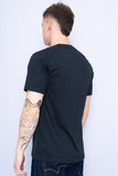 Polera Print negro converse Talla S 3
