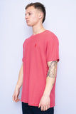 Polera Print rosado psycho bunny Talla 6 2