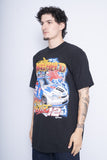 Polera Print negro fruit of the loom Talla XL 2