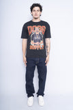 Polera Print negro dogg supply Talla XS 4