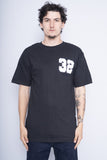 Polera Print negro gildan Talla M 1