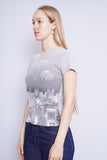 Polera Print gris HARLEY DAVIDSON Talla M 2