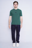 Polera Print verde ADIDAS Talla S 4