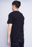 Polera Print negro gildan Talla M 3