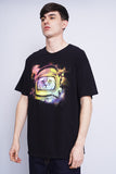 Polera Print negro neff Talla XL 2