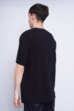 Polera Print negro neff Talla XL 3