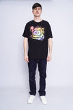 Polera Print negro neff Talla XL 4