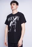 Polera Print negro gildan Talla L 2