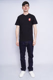 Polera Print negro lurking class Talla M 4