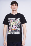 Polera Print negro brisco Talla L 1