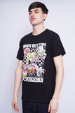 Polera Print negro brisco Talla L 2